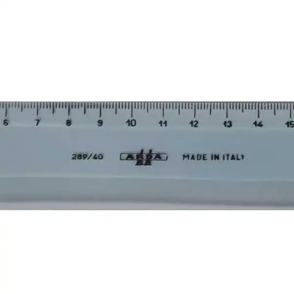 خط کش 40 سانتی متر آردا مدل شیشه ای کد 289