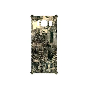 MAHOOT Collage of Skyscraper Cover Sticker for Samsung Galaxy S8 Active
