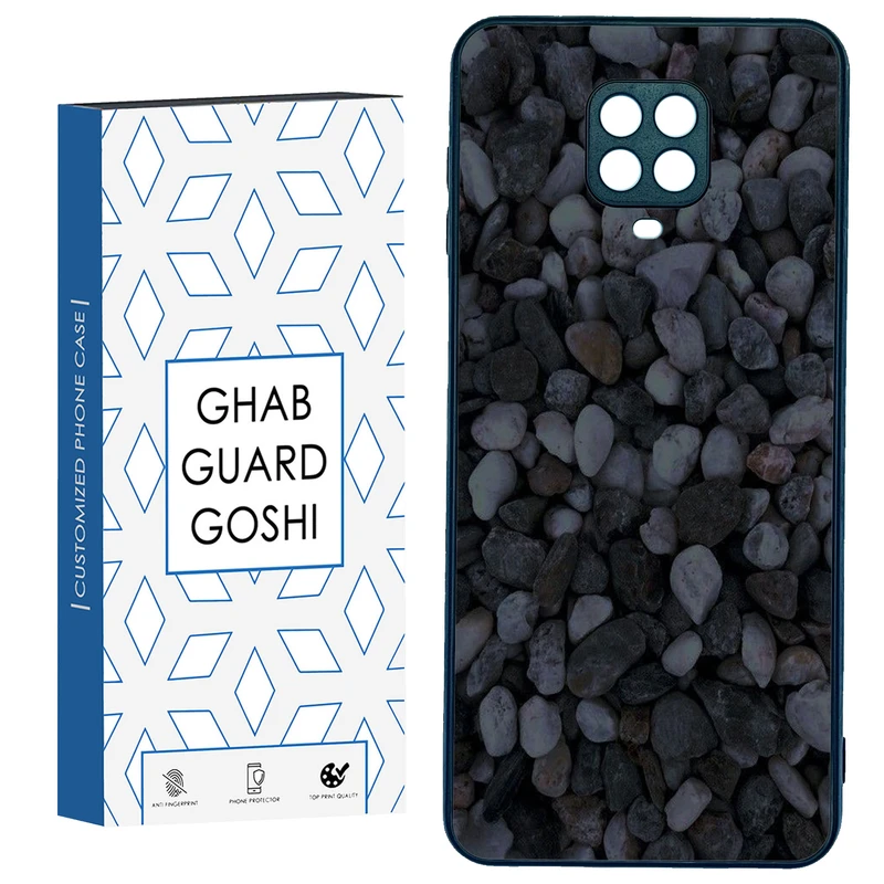 کاور قاب گارد گوشی طرح قلوه سنگ کد TPU-256 مناسب برای گوشی موبایل شیائومی Redmi Note 9 pro / Note 9s
