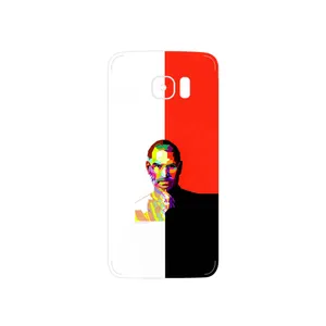 MAHOOT Collage of Steve Jobs 1 Cover Sticker for Samsung Galaxy S7 Edge