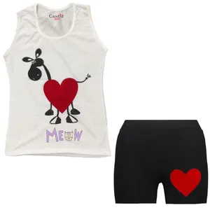 ست تاپ و شلوارک دخترانه کاندید اسپرت مدل 32