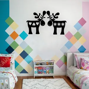 استیکر دیواری کودک مدل گوزن