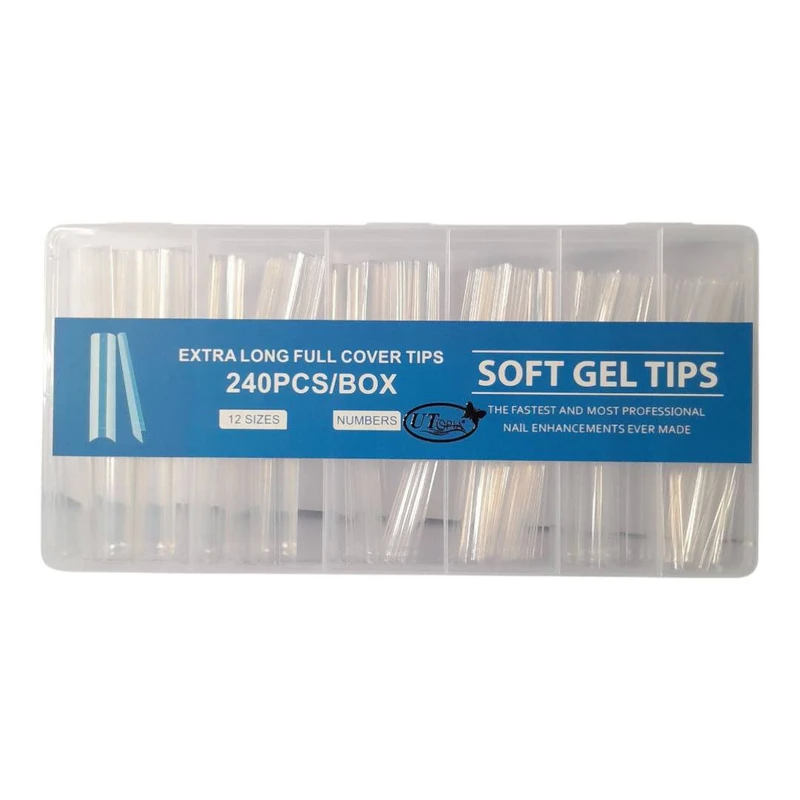 تیپ ژلیکس ناخن اتوپیا مدل jornali بسته 240 عددی