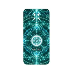 MAHOOT Mathematical Geometric Shape 4 Cover Sticker for Xiaomi Redmi Note 9 Pro