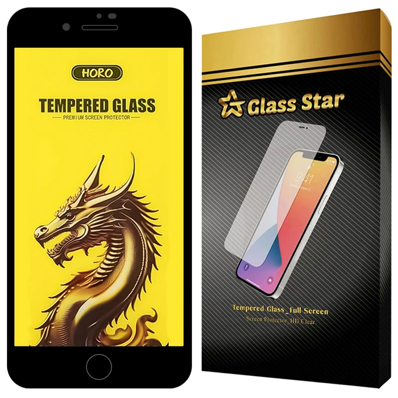 محافظ صفحه نمایش گلس استار مدل FHGG20 مناسب برای گوشی موبایل اپل iPhone 7 Plus / iPhone 8 Plus