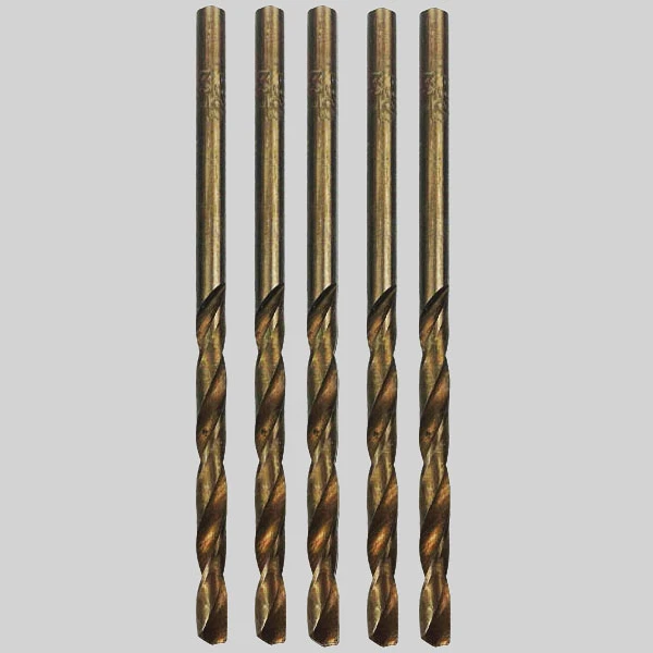 مته آهن کبالت آر ام زد مدل DIN338 سایز 3.5 میلی متر بسته 5 عددی