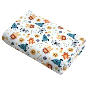 حوله دست و  صورت ماییلدا طرح فضانورد کد 5538 سایز 75x35 سانتی متر