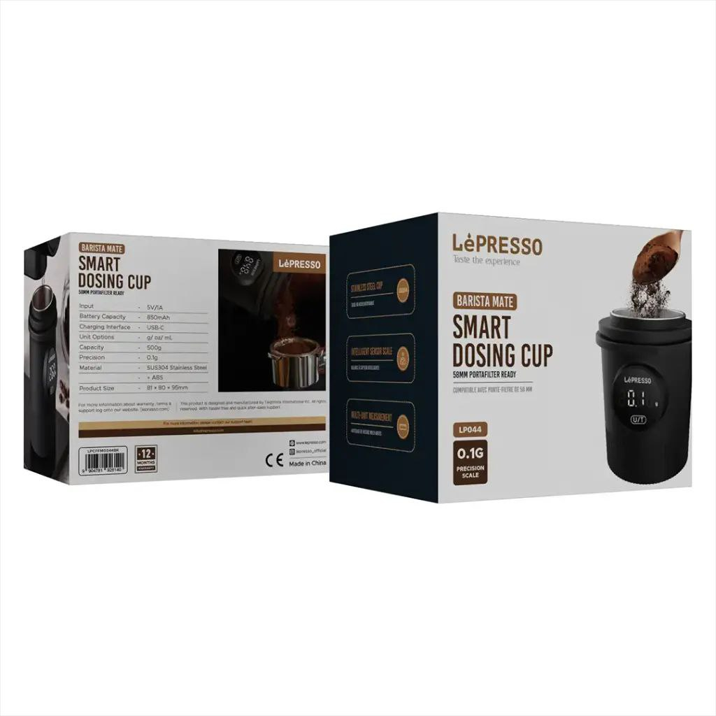 ترازو آشپزخانه دیجیتال لپرسو مدل LPCFFM0044BK حداکثر ظرفیت قابل اندازه‌گیری 0.5 کیلوگرم با دقت اندازه‌گیری 0.1 گرم
