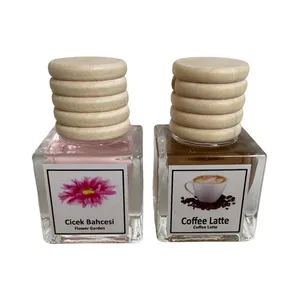 خوشبوکننده هوا خودرو ایفل مدل کافه لته و گل باغچه کد Coffe Latte-Flower Garden حجم 10 میلی‌ لیتر بسته 2 عددی