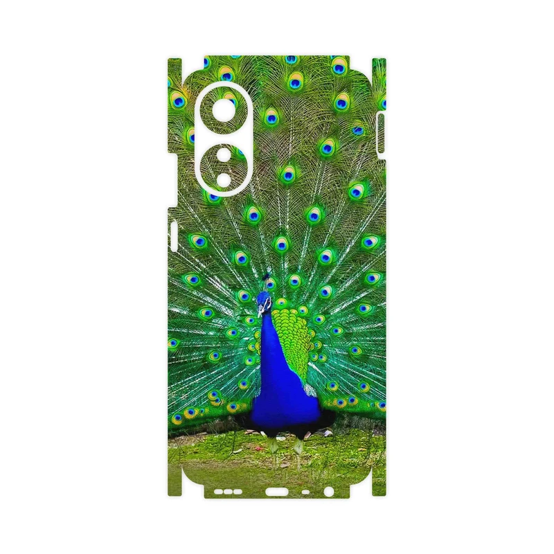 برچسب پوششی ماهوت مدل Peacock-FullSkin مناسب برای گوشی موبایل اپو A78 4G