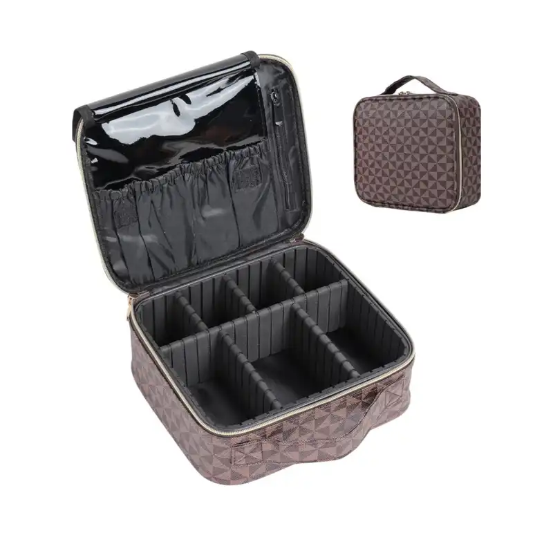 کیف لوازم آرایش و گریم زنانه مدل PROFESSIONAL کد Checkred