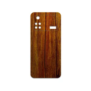 MAHOOT Orange-Wood Cover Sticker for Xiaomi Poco M4 Pro 4G
