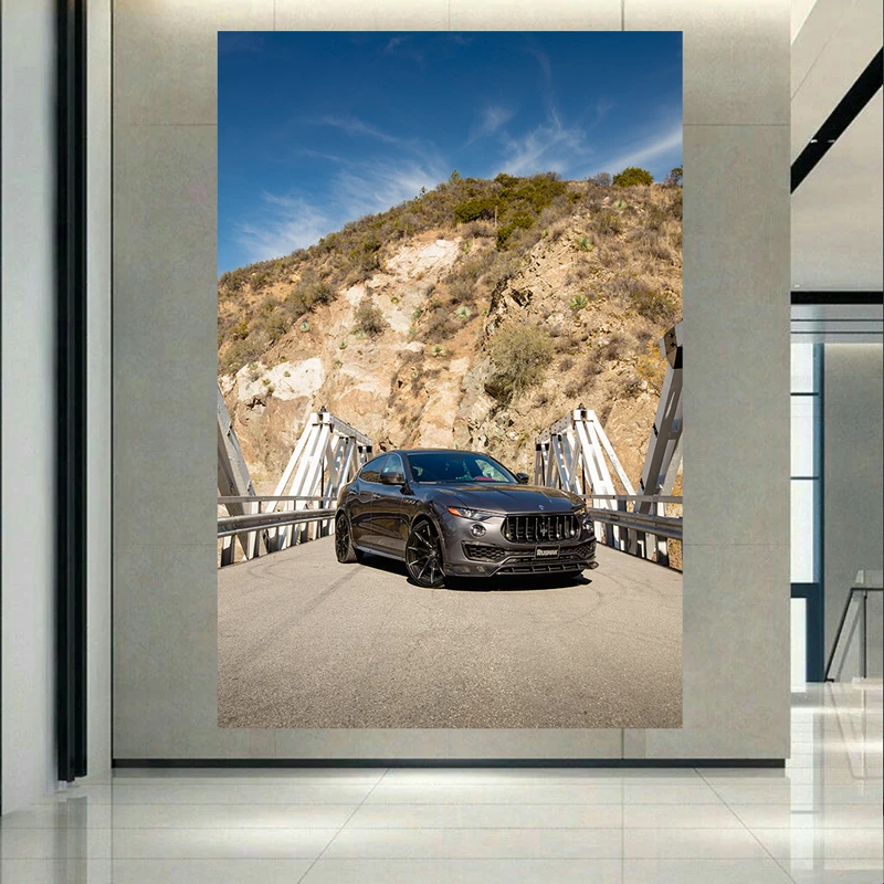 تابلو بوم طرح ماشین مدل Maserati Levante کد AR2898