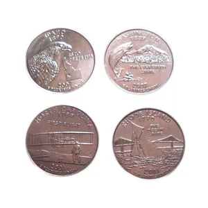 دکوری مدل سکه کد u-234 مجموعه 4 عددی