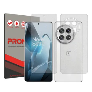 Promate Resistant model Matte screen protector suitable for OnePlus 13 mobile phone Along with the phone back protector