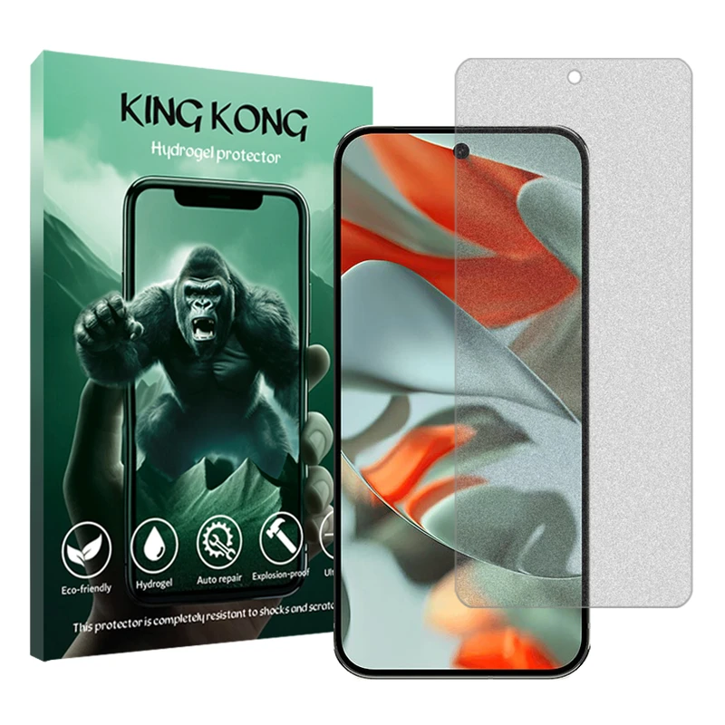 محافظ صفحه نمایش مات کینگ کونگ مدل Tough مناسب برای گوشی موبایل گوگل Pixel 9 Pro XL