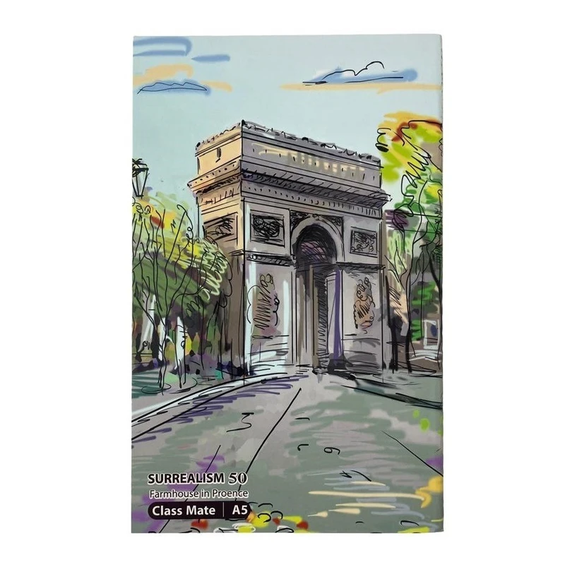 دفتر مشق 50 برگ سورئال طرح نقاشی کد 101