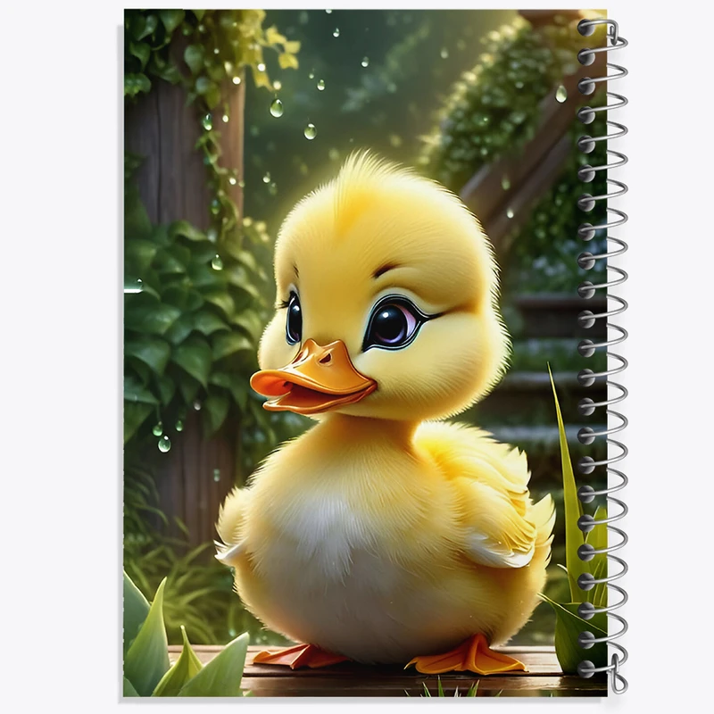 دفتر لیست خرید 50 برگ خندالو طرح جوجه اردک بامزه کد F6765