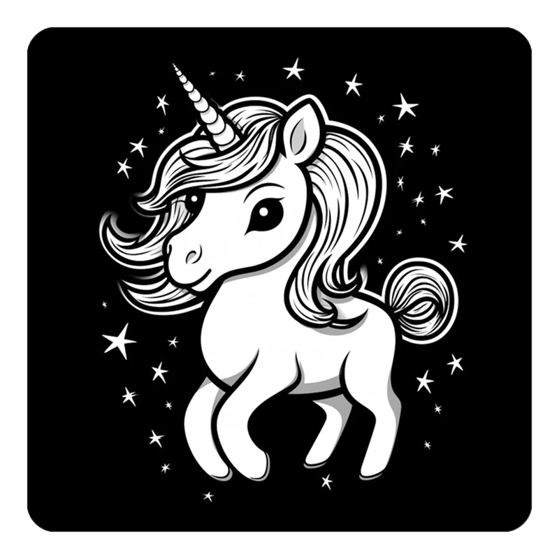 مگنت کاکتی طرح اسب تک شاخ و یونیکورن مدل mp29455