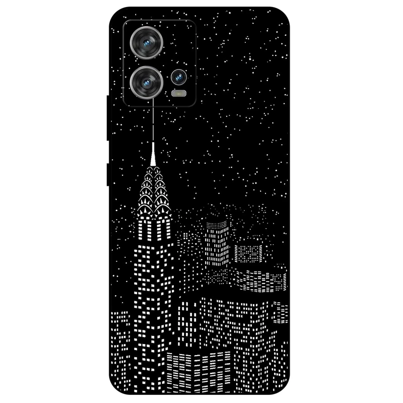 کاور مگافون طرح نیویورک مدل 7768 مناسب برای گوشی موبایل موتورولا Moto Edge 30 Fusion