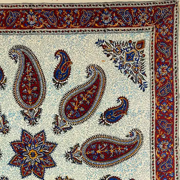 سفره قلمکار مدل  طاووس