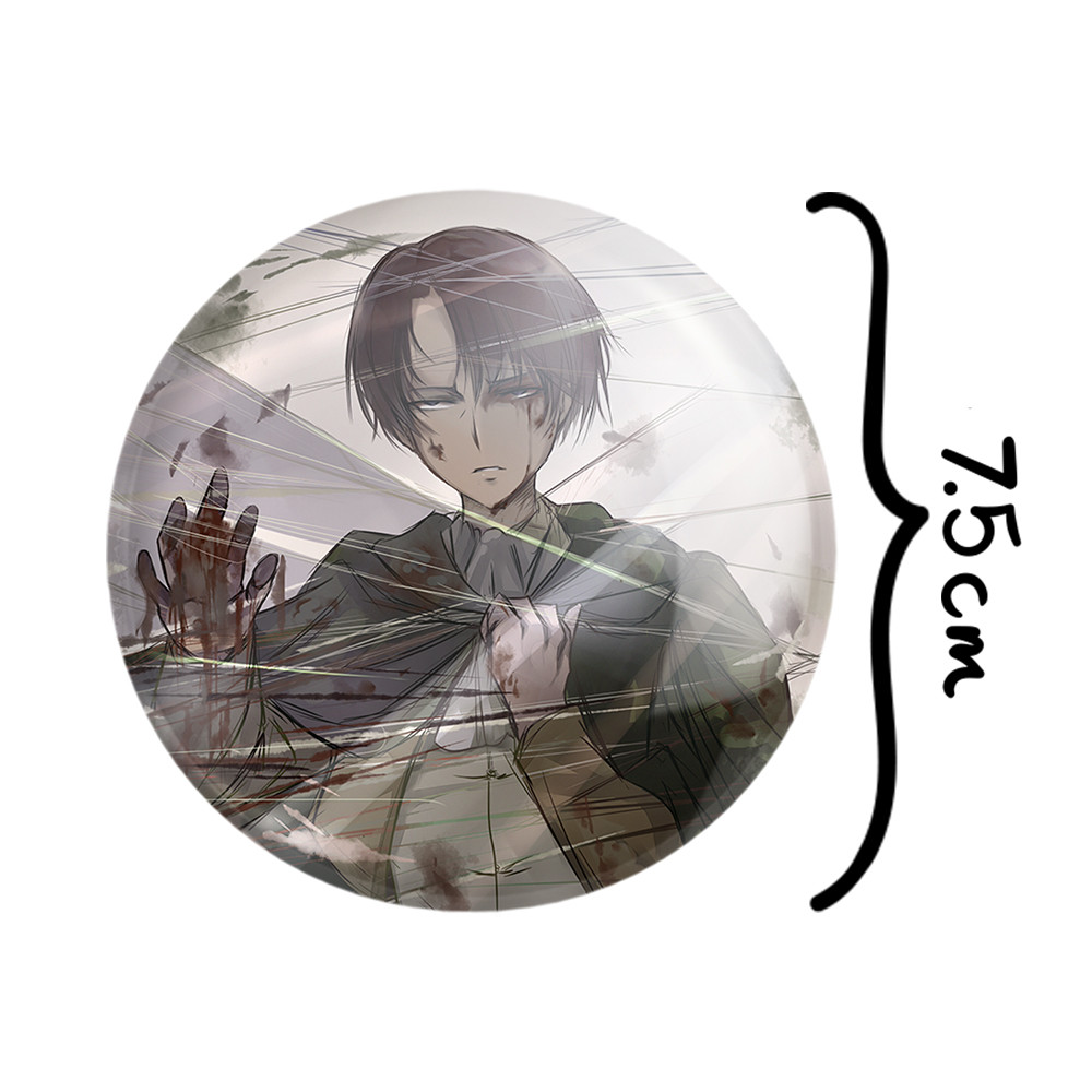 آینه جیبی خندالو طرح لیوای انیمه اتک آن تایتان Attack on Titan مدل تاشو کد 18619 آینه جیبی خندالو طرح لیوای انیمه اتک آن تایتان Attack on Titan مدل تاشو کد 18619