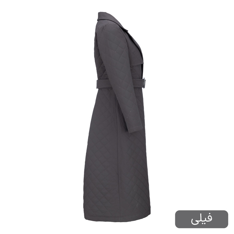 کاپشن بلند زنانه السانا مدل ماهکان کد 2438