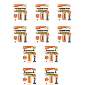 باتری نیم قلمی قابل شارژ پاناسونیک کد p98 بسته 20 عددی