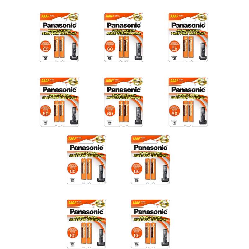 باتری نیم قلمی قابل شارژ پاناسونیک کد p98 بسته 20 عددی باتری نیم قلمی قابل شارژ پاناسونیک کد p98 بسته 20 عددی