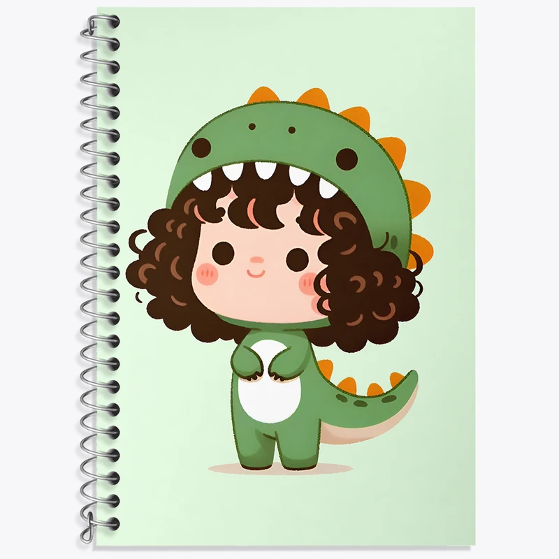 دفتر لغت 50 برگ خندالو طرح دخترانه کیوت کد N5392