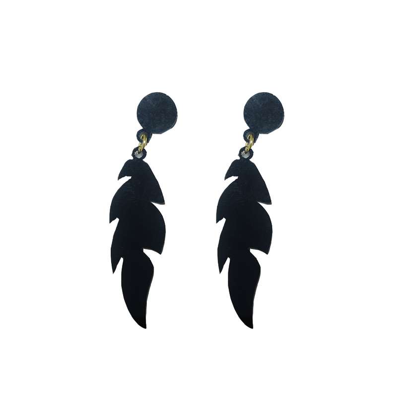 گوشواره دخترانه مدل برگ