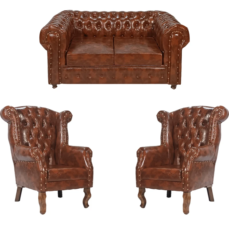 مبل چهار نفره بازرگانی پارسین مدل chester sezar