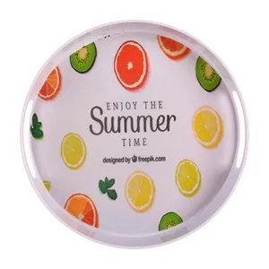 سینی دسته دار مهروز مدل 917 summer سایز 30×30 سانتی متر