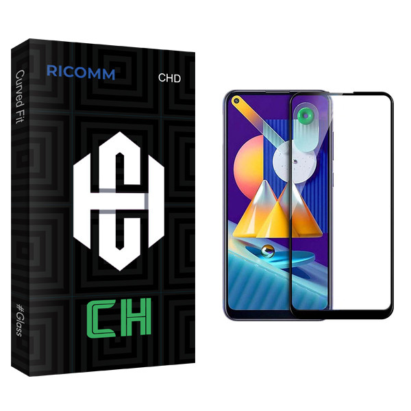 محافظ صفحه نمایش شیشه ای ریکام مدل CH Glass مناسب برای گوشی موبایل سامسونگ Galaxy M11