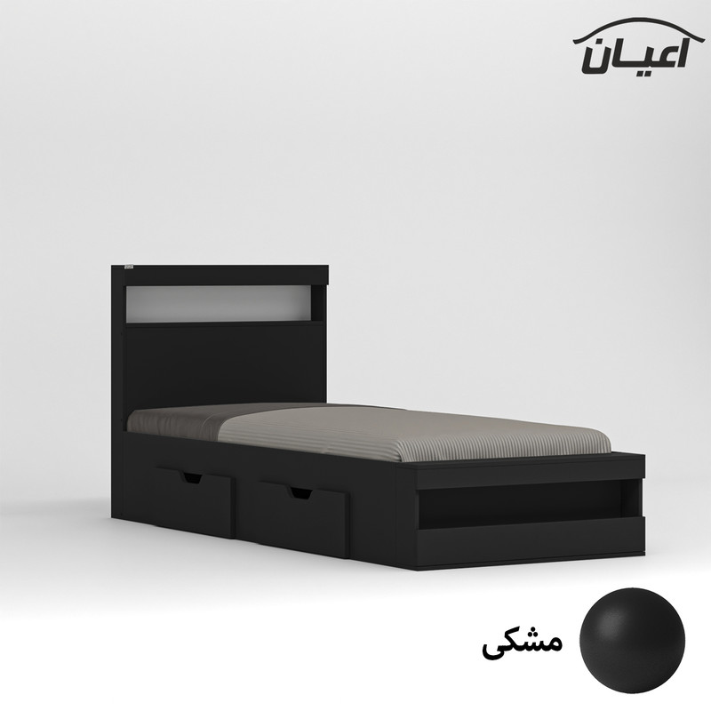 تخت خواب یک نفره اعیان مدل FH705 سایز 80x180 سانتی متر