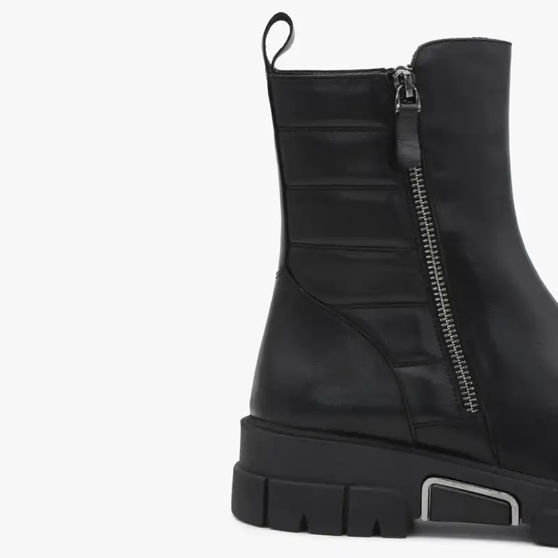 نیم بوت زنانه چرم تهران مدل U72M