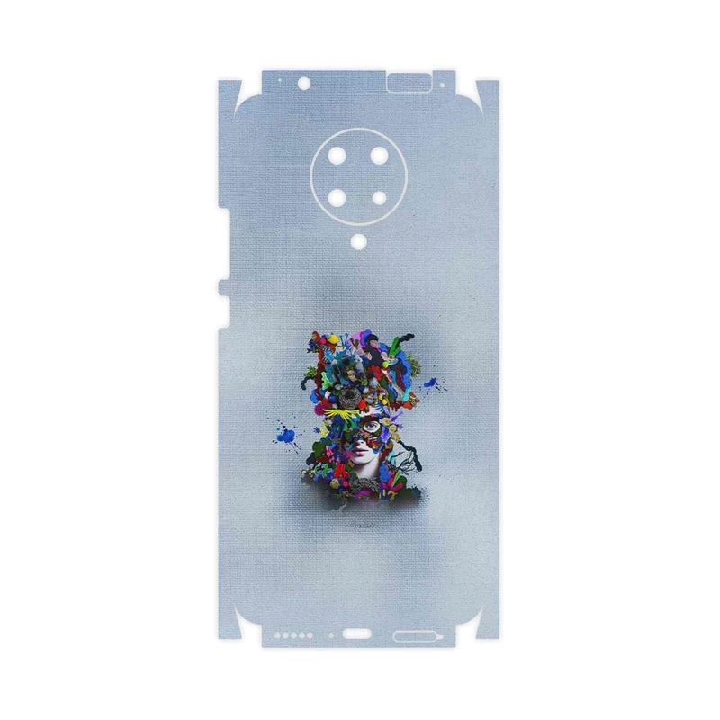 برچسب پوششی ماهوت مدل Collage of surreal Portrait of Women 4-FullSkin مناسب برای گوشی موبایل شیائومی Poco F2 Pro