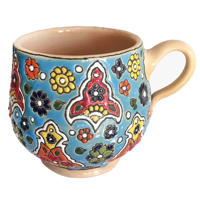 لیوان مینا کاری مدل K-b