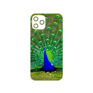 MAHOOT Peacock Cover Sticker for Apple iPhone 12 Pro