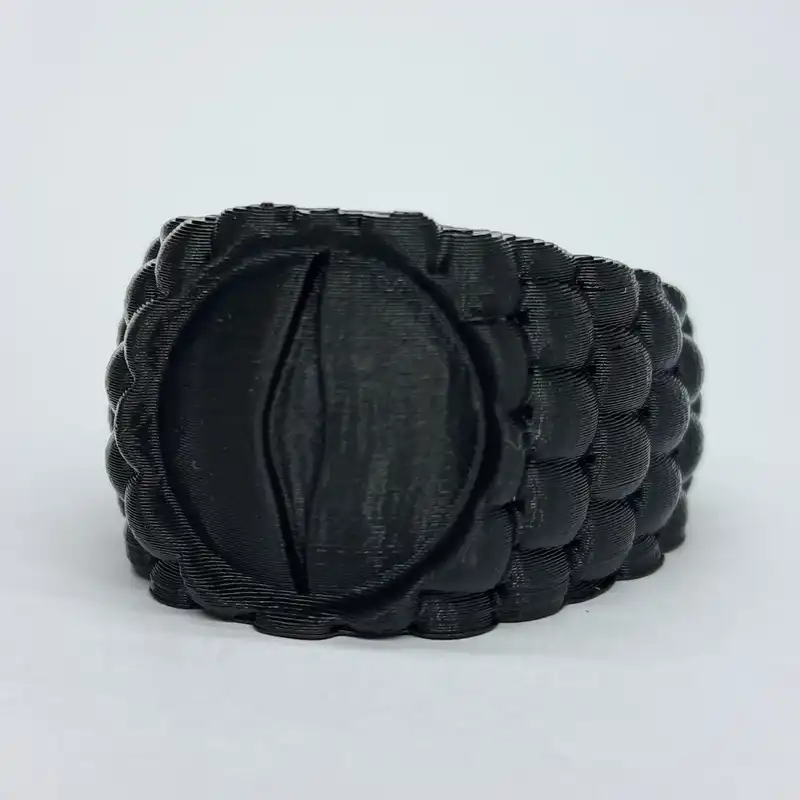 انگشتر مدل اسکلت چشم اژدها چشم کد 16.8.2