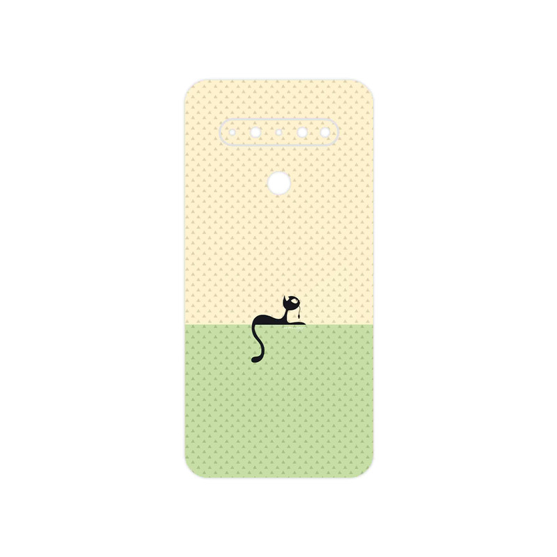 برچسب پوششی ماهوت مدل Minimal Internet Cat Icon مناسب برای گوشی موبایل ال جی K61