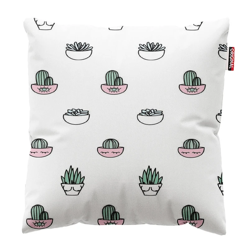 کوسن پاد آفرین مدل کاکتوس کد 848 سایز 30*30 سانتی متر