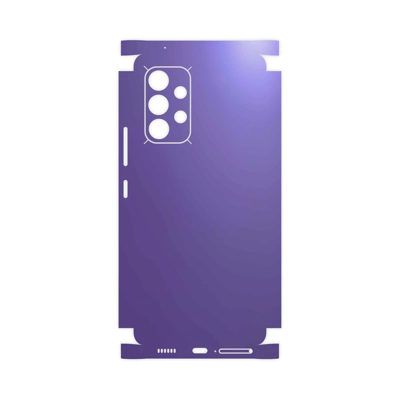 برچسب پوششی ماهوت مدل Matte-BlueBerry-FullSkin مناسب برای گوشی موبایل سامسونگ Galaxy A53 5G