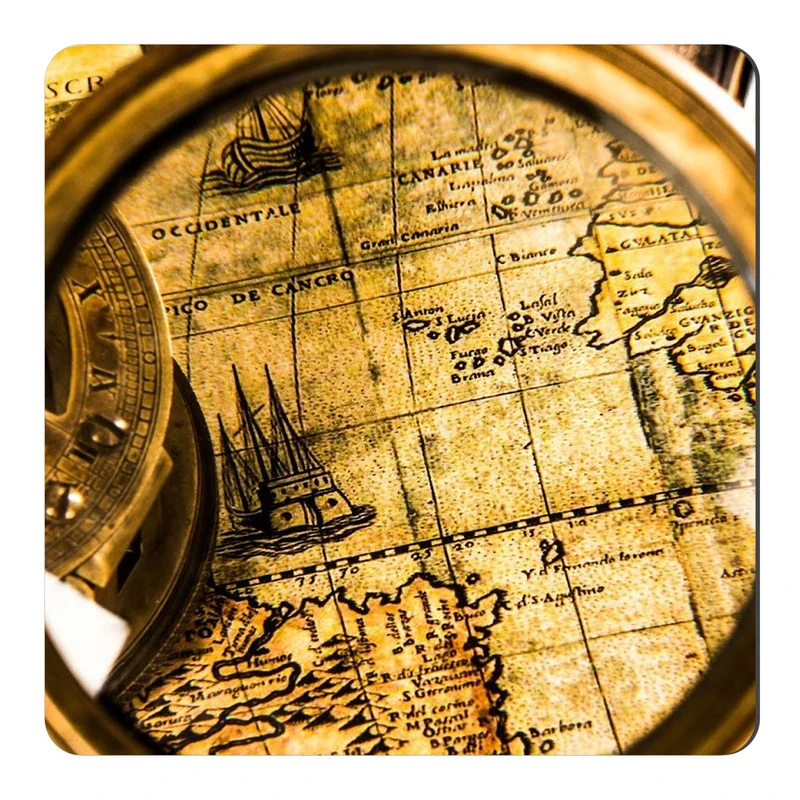 	 مگنت طرح نقشه دریایی قدیمی کد NIM2707 