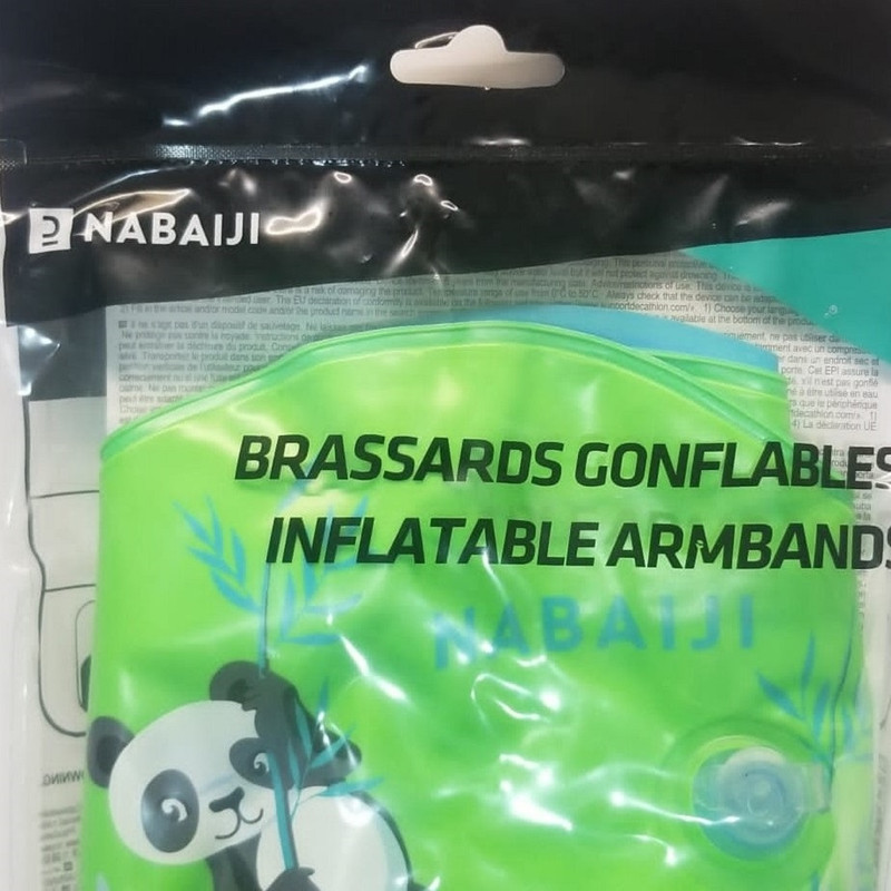 بازوبند شنا نابایجی مدل PA100 طرح پاندا بسته 2 عددی