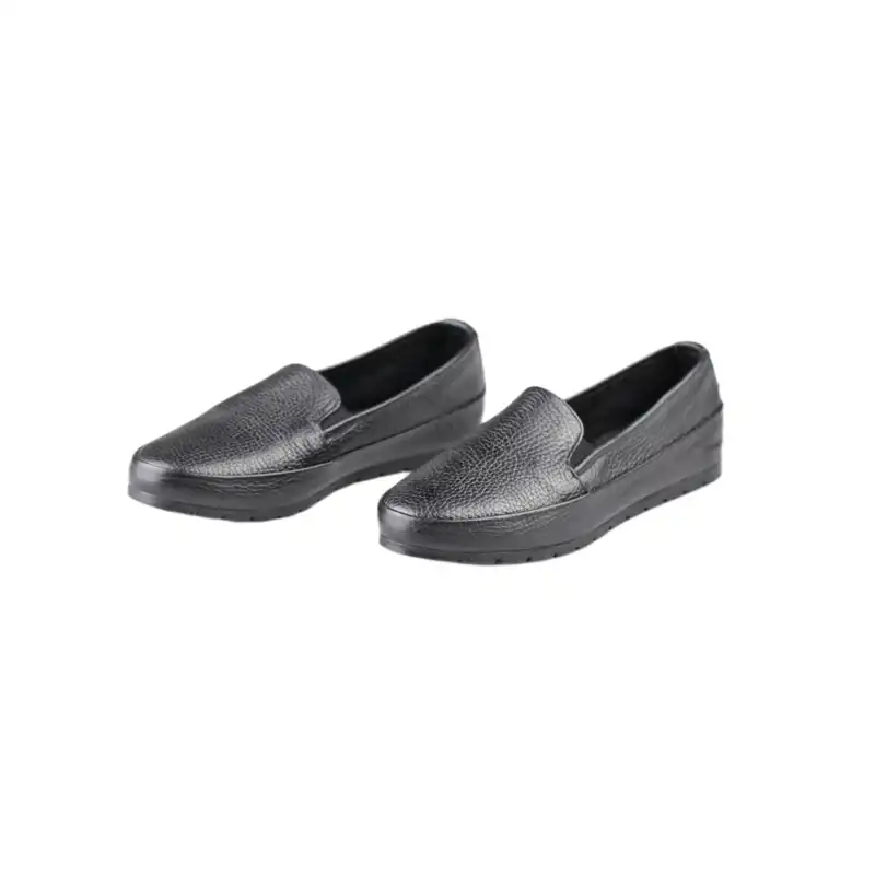 کفش کالج زنانه مدل ویستریا چرم طبیعی کد 01