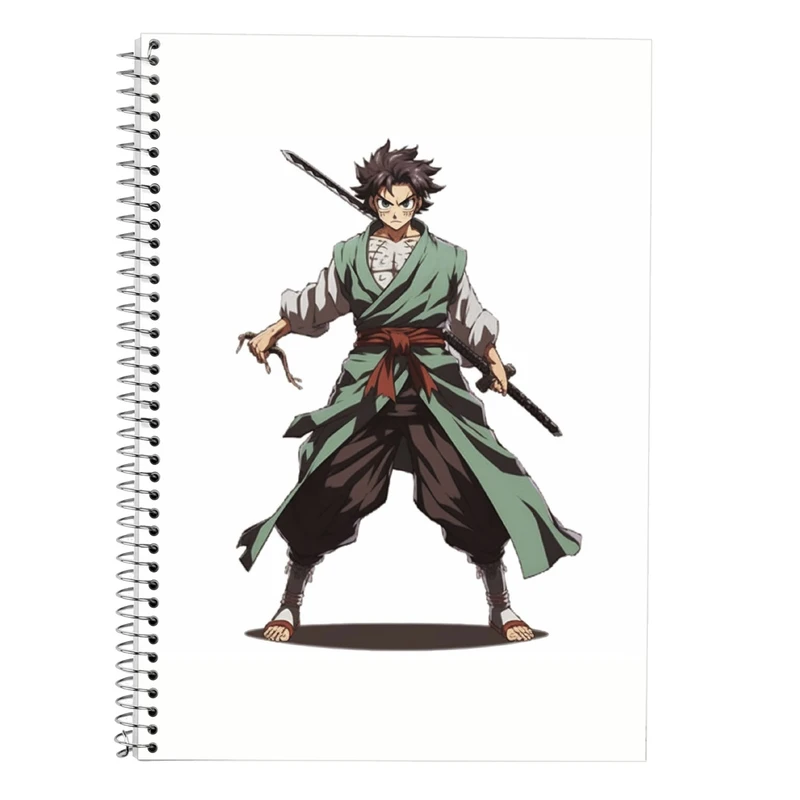 دفتر زبان 50 برگ مدوپد مدل Demon Slayer کد DF10475