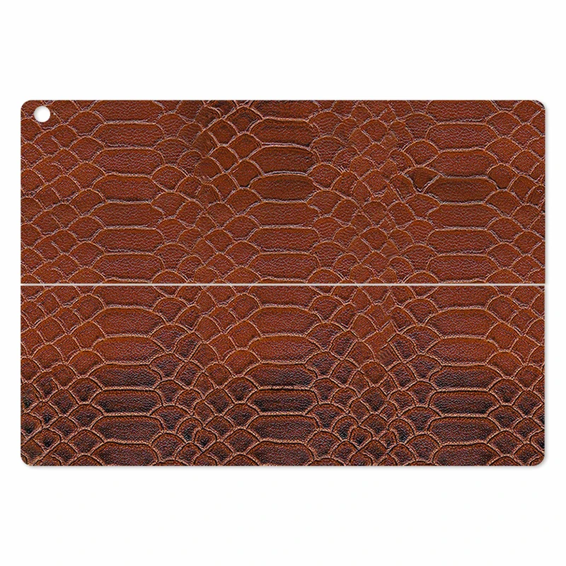 برچسب پوششی ماهوت مدل Brown-Snake-Leather مناسب برای تبلت ایسوس Transformer 3 Pro 2016