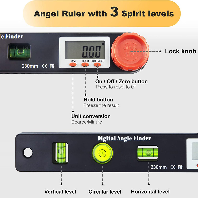 زاویه سنج دیجیتالی مدل 235