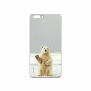MAHOOT Polar bear Cover Sticker for Honor 6 Plus